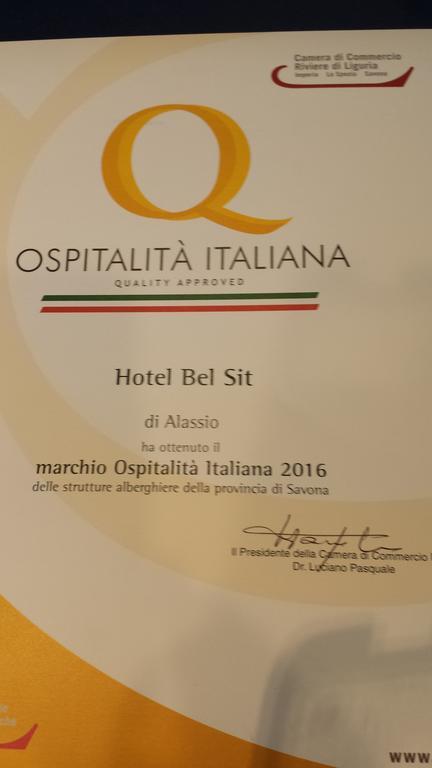 Hotel Bel Sit Alassio Eksteriør bilde